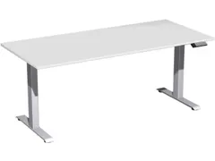 Bureau à hauteur réglable élec. HxlxP 730-1230x1800x800mm