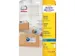 inkjetetiket Avery 99,1x67,7mm wit 10 vel 8 etiketten per vel