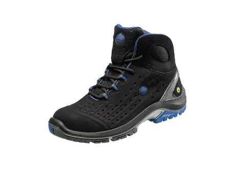 Bata Nova Sync hoge veiligheidsschoenen type S1P, zwart/blauw, maat 39