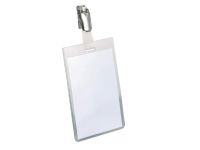 Badge Durable Economy 8142 Clip Staand Gesloten 90x60mm Voordeelbundel