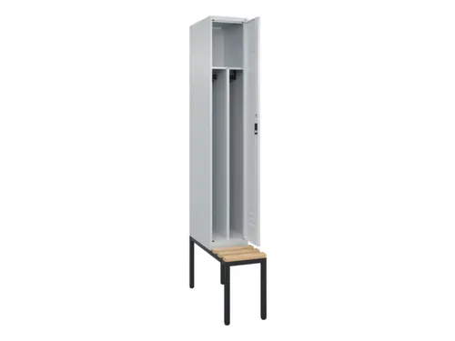 locker voor scheiding van kleding,HxBxD 2120x300x815mm,1vak