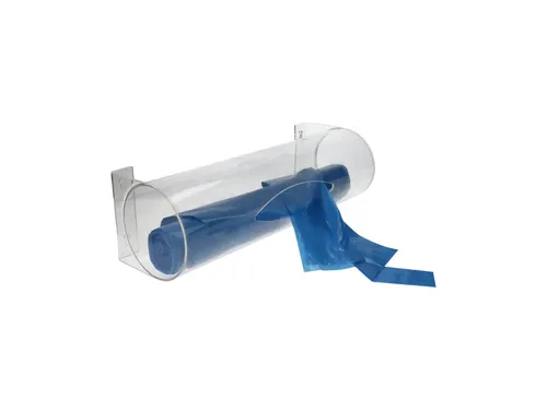 Wandhouder CMT tbv schort op rol 515x150mm transparant