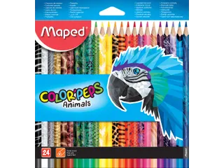 Kleurpotlood Maped Color'Peps Animals set à 24 kleuren - 2