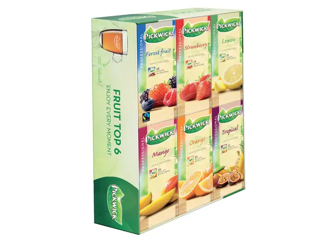 Thé Pickwick Multipack Original 6x25 Sachets Fruit