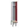 locker met bank,voor scheiding van kleding,HxBxD 2120x300x815mm,1vak