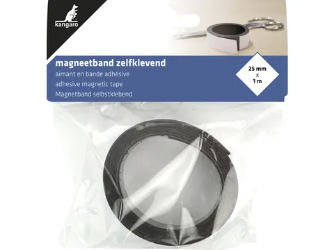 magneetband Kangaro zelf-klevend 25mmx1m