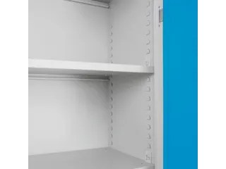 universele kast,HxBxD 1950x920x420mm,4xStalen bodem,duwstangsluiting - 5