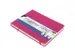 Schetsboek Kangaro A5 landscape hot pink PU HC 80 vel 140gr roomwit me