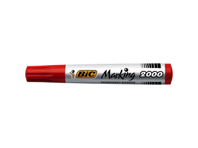 Viltstift Bic 2000 ecolutions rond large rood