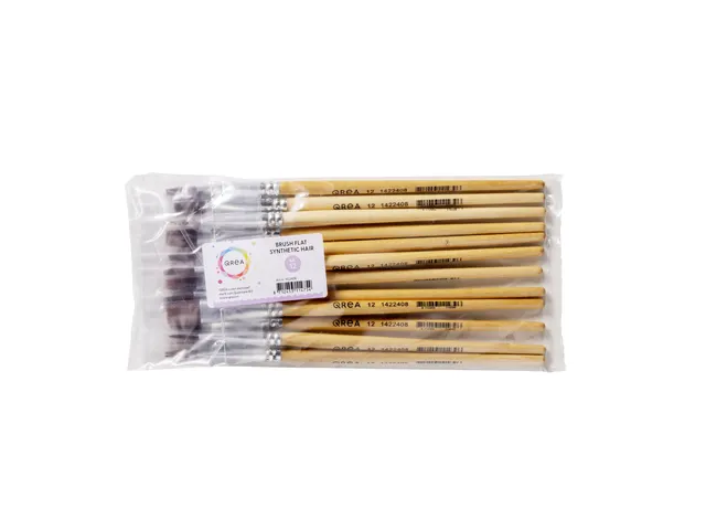 Kwast Qrea synthetisch haar nr 12 breedte 12,3mm