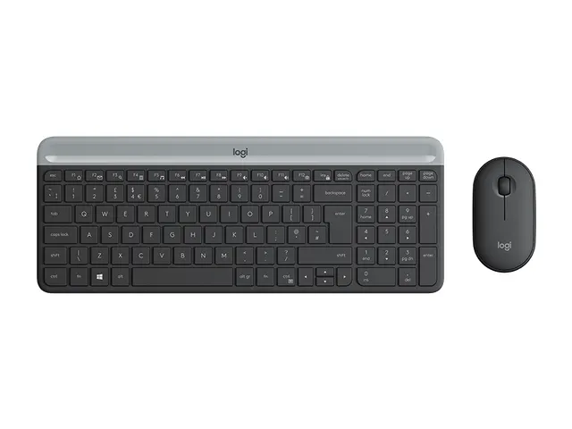 Logitech MK470 Toetsenbord QWERTZ Duits + muis RF Draadloos