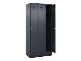 locker,HxBxD 1950x900x500mm,3vak,vak B 300mm,cil.-slot,sokkel - 2