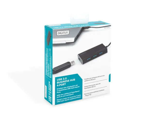 USB 3.0 Office Hub 4-poorts