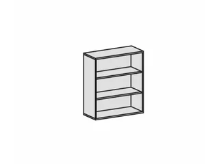 kantoorstelling,HxBxD 1150x1000x430mm,2xhouten vloer,decor romp - 6