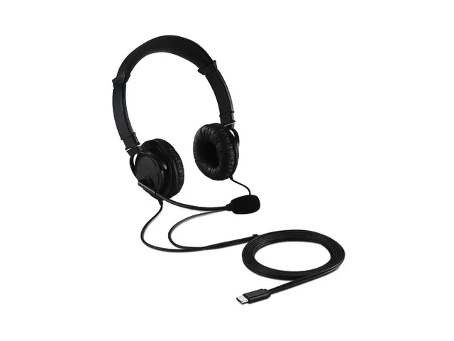 Casque Kensington USB-C Hi-Fi avec microphone noir