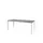 Domino Basic Tafel Vaste Hoogte 2000x800mm Logan Eiken Alu 4-Poots