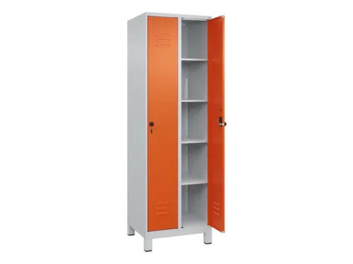 wasgoedverdeelkast,HxBxD 1950x600x500mm,vak B 300mm,draaigrendel