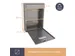 Brievenbus Ibiza Zilvergrijs met naamplaatje incl. 2 sleutels 36x26x8c