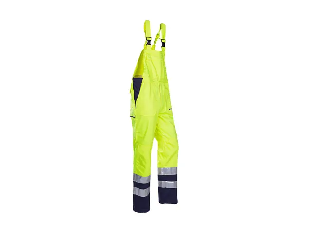 Sioen Bayonne Amerikaanse overall, fluo geel/marineblauw, maat 46, per
