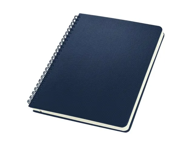 Carnet de notes Conceptum A5 Bleu nuit spirale HC 160pag 80gr