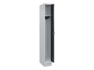 locker,HxBxD 1950x250x500mm,1vak,vak B 250mm,draaigrendel,sokkel - 2