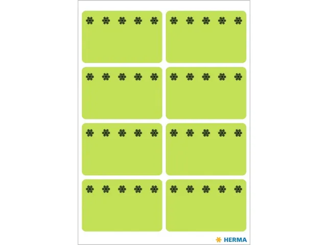 Etiket Herma 3775 26x40mm Diepvries Groen 48 stuks