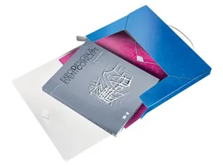 WOW elastobox ft A4, blauw - 3