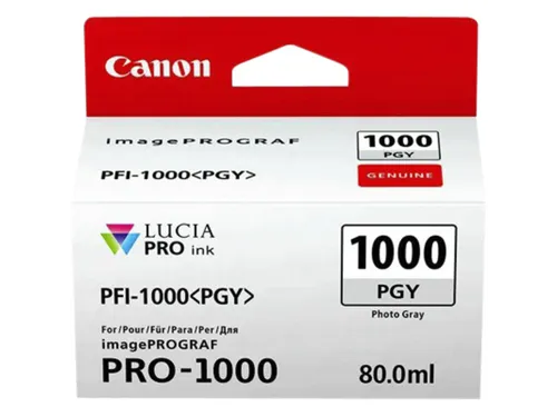 Inktcartridge Canon PFI-1000PGY foto grijs