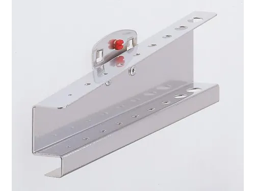 Zeskantsleutelhouder Breedte 200mm Ø 1-11mm Aluminium-Kleurig