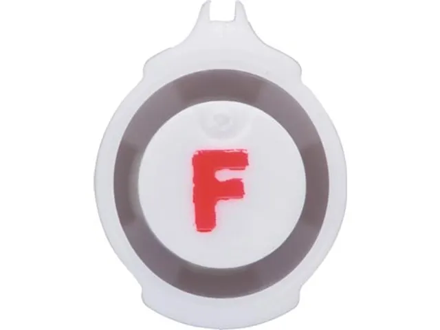 paint Marker Pen-Touch, fine, fluorescerend rood