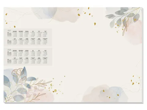 Designonderlegger Sigel Pastel Garden 27/28 59,5x41cm 30 vel 80 grams