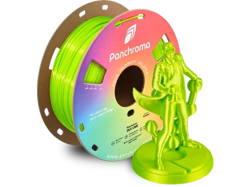 Polymaker 3D printer Filament Panchroma PLA Silk 1,75mm Lime groen 1kg