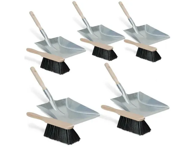 handvegerset,met paardenhaar,steekplaat BxD 220x220mm,Werk b 280mm