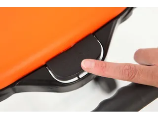 Afvalzakhouder Move & Up Oranje 120 Liter zakken Verrijdbaar - 2
