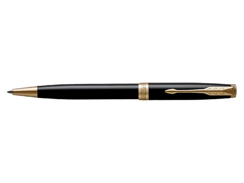 Balpen Parker Sonnet Black lacquer GT medium