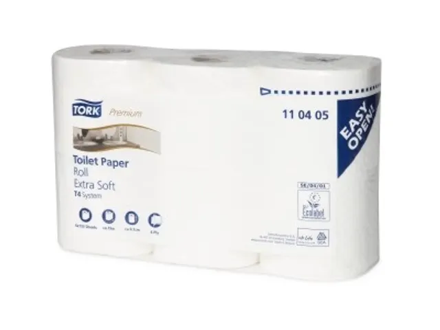 Tork Premium Toilet Papier Extra Soft 4-Laags 110405 153 vel Wit T4