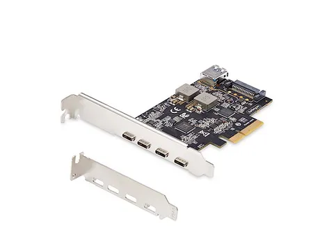 5-Poorts USB PCIe Kaart 10GBPS