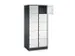 armoire multicases grand volume,RAL7021/RAL7035,HxlxP 1950x820x600mm