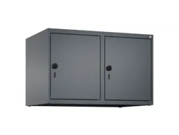 opzetkast,v. locker,2vak.,vak B 400mm,HxBxD 500x800x500mm,vleugeldeur