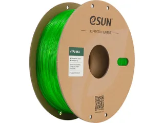 3D Printer Filament eTPU-95A eSun 1,75mm Transparant Groen 1kg - 1
