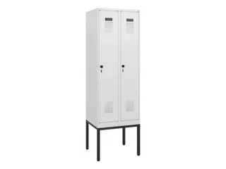 schoollocker,HxBxD 1950x600x500mm,2vak,vak B 300mm,draaigrendel - 2