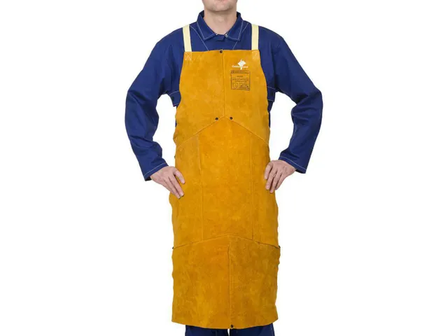 Weldas Golden Brown 44-2136 lasschort, bruin, maat 60 x 91 cm, per stu