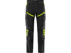 Fristads 2653 POLY broek, zwart/fluo geel, maat C152, per stuk