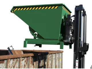 Zwaarlast-kiepbak,HxLxB 970x1260x1105mm,0,6m³,draagverm. 4000kg - 2