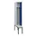 locker met bank,voor scheiding van kleding,HxBxD 2120x300x815mm,1vak
