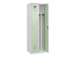 locker voor scheiding van kleding,HxBxD 1850x600x500mm,2vak