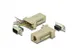 RS-232 adapter DB9 M Naar RJ45 F Modulair voor zelfmontage