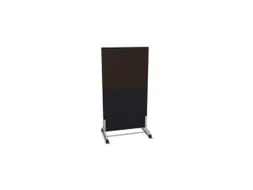 scheidingswand,HxB 1545x800mm,CC-zwart,BN2036-bruin