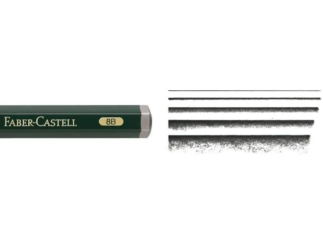 Potlood Faber-Castell 9000 Jumbo 8B