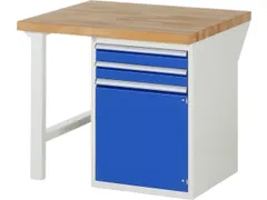 établi HxlxP 890x1000x900mm plateau hêtre force 750kg